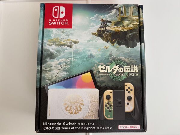 NintendoSwitch 有機ELモデル ゼルダの伝説 ティアーズ オブ ザ キングダムエディションmicroSD128GB付