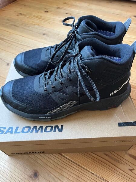 お値下げします!SALOMON ハイキングシューズ GORE-TEX 26.5cm ブラック