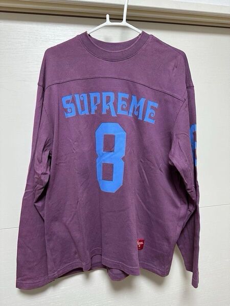 【美品】25SS Supreme Affiliated L/S Football Top ステッカー2枚付き
