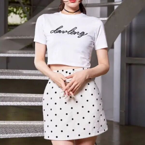 Darich(サンプル品)ロープグラフィックショートTシャツ