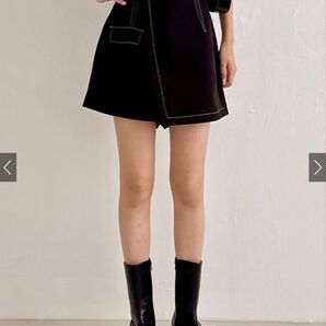 GRL 配色ステッチラップパンツ