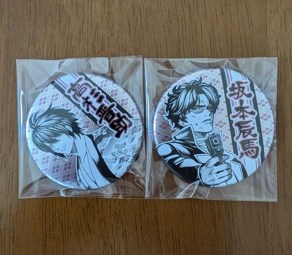 銀魂 デコレクション缶バッジ 2個セット