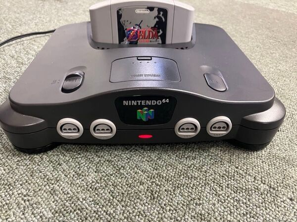 NINTENDO64 本体 ゼルダの伝説 時のオカリナ セット