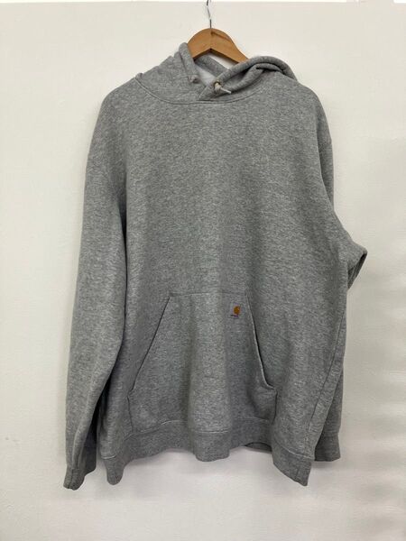 Carhartt プルオーバーパーカー グレー 古着 メンズ