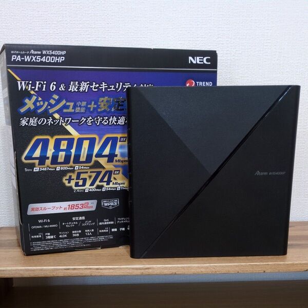 NEC Aterm PA-WX5400HP Wi-Fiルーター