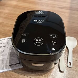SHARP シャープ 炊飯器 IH 圧力 ブラック KS-CF05B ジャー炊飯器 炊飯 ご飯 象印 日立 Panasonic