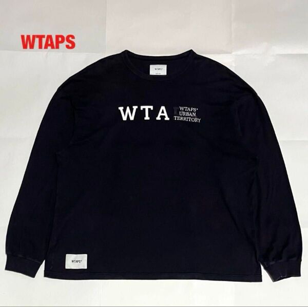 【人気】WTAPS ダブルタップス DESIGN 01 LS COTTON COLLEGE ロンT 231ATDT-CSM03
