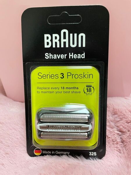 ブラウン 32S BRAUN シェーバー シリーズ3替刃 ブラウン