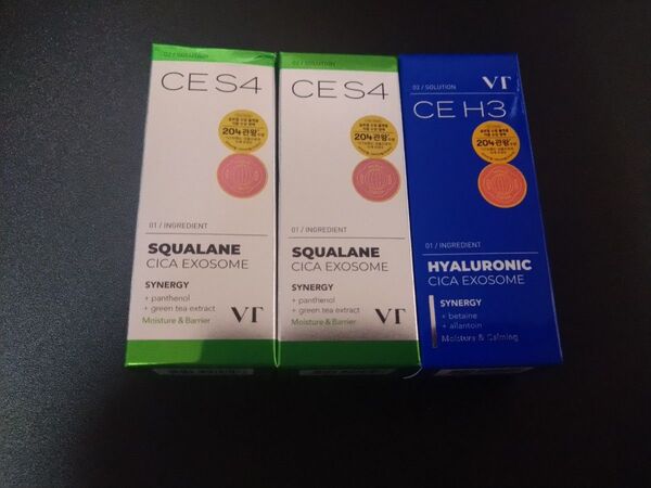 VT CE A1 スクワラン CICAエクソソーム アンプル 30ml 美容液 3本セット