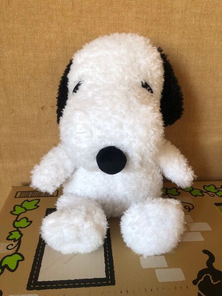 アミューズメント スヌーピー SNOOPY ぬいぐるみ おすわり