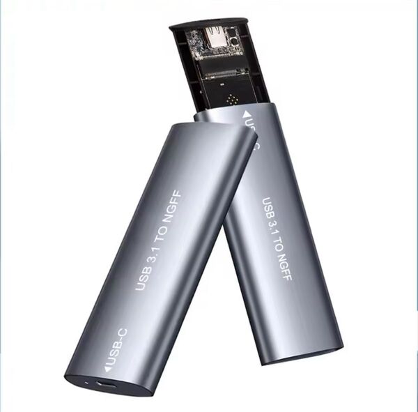 迅速発送!NGFF sata M.2 SSD 外付けケース USB3.1 (2230,2242,2260,2280) 04301
