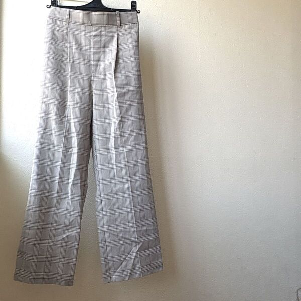 グローバルワーク パンツ S チェック スラックス