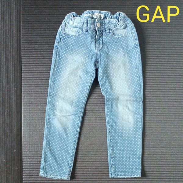 GAP KIDS ドット柄デニムパンツ 110〜120