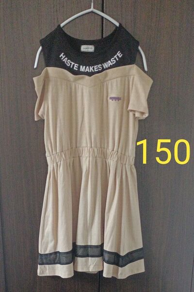 150 ワンピース 肩あき ガールズ 女の子