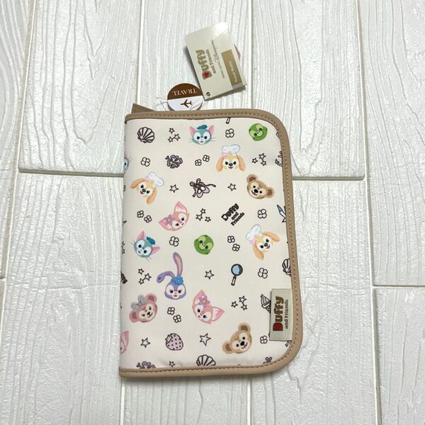 【新品】香港ディズニー ダッフィー&フレンズ マタニティポーチ トラベルポーチ ポーチ パスポートケース ダッフィー リーナベル