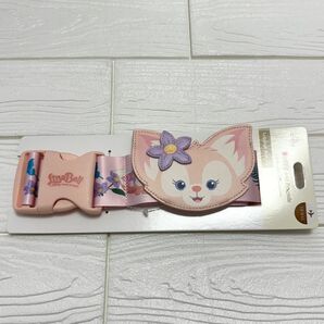 【新品未使用】香港ディズニー ダッフィーアンドフレンズ ラゲージベルト スーツケース リーナベル ベルト