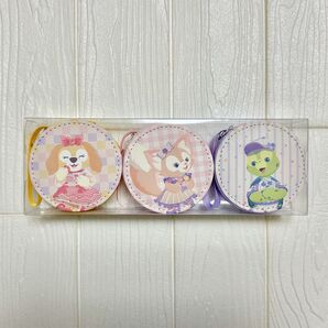 香港ディズニーランド ダッフィーアンドフレンズ コインケース ポーチ 3個入り キャンディ ミニポーチ