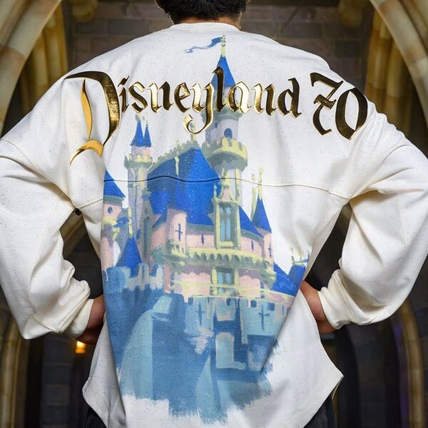 ディズニーランド 70周年 スピジャ スピリットジャージ カリフォルニアディズニー Mサイズ 海外ディズニー