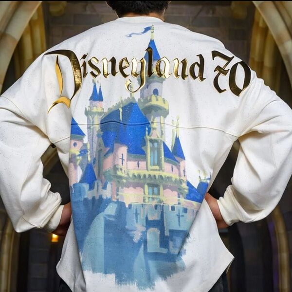 ディズニーランド70周年 スピジャ スピリットジャージ カリフォルニアディズニー Sサイズ Disney 70周年