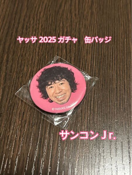 ウルフルズ ヤッサ 2025 ガチャ オフィシャルグッズ 缶バッジ サンコンJr. 未開封