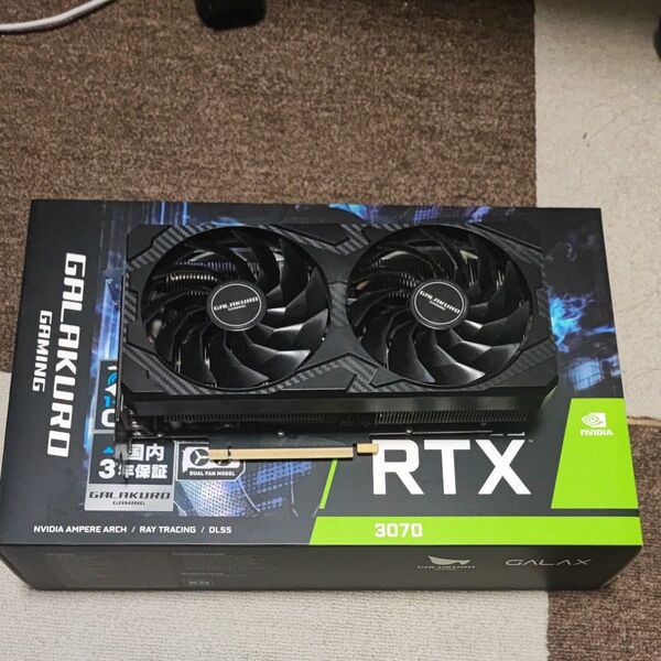 NVIDIA GeForce RTX 3070 箱付