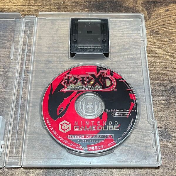 GAMECUBE ゲームキューブ ポケモンXD メモリーカード ソフト 動作品