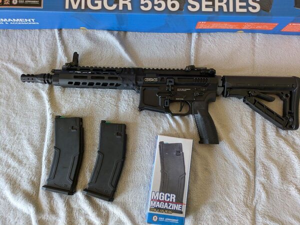 G&G MGCR556 ガスブローバック M4