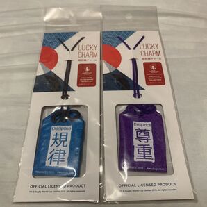 ラグビーワールドカップ2019 グッズ 越前織チャーム 2種セット
