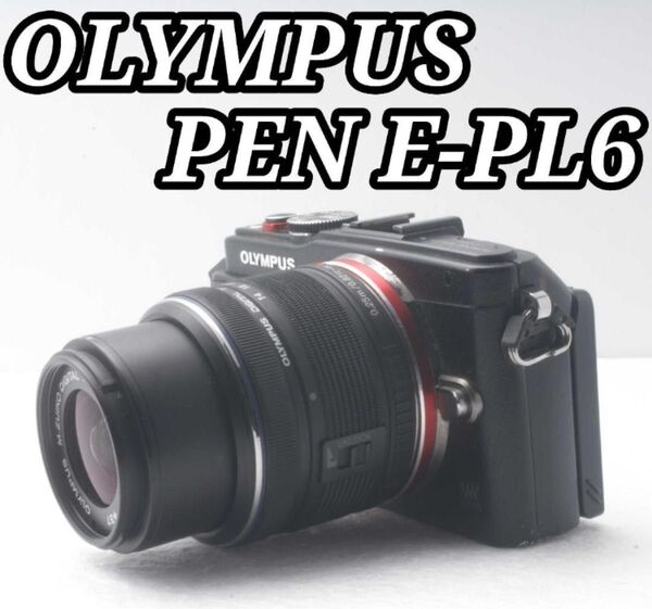 初心者におすすめ OLYMPUS PEN E-PL6 ミラーレス一眼カメラ