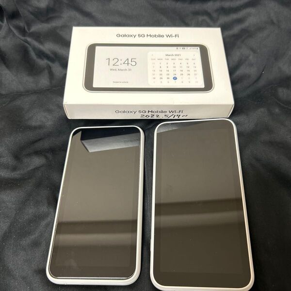 Galaxy 5G Mobile Wi-Fi SCR01 2台セット