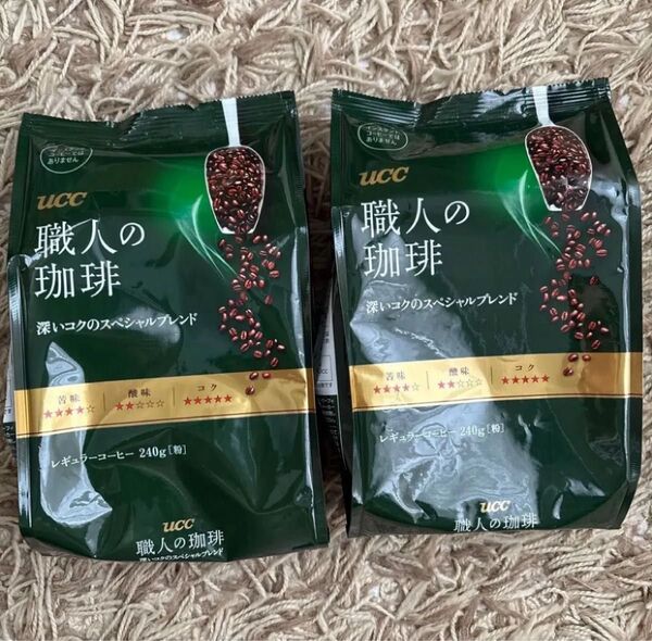 UCC 職人の珈琲 深いコクのスペシャルブレンド レギュラーコーヒー 粉 コーヒー 詰め替え つめかえ ドリップ