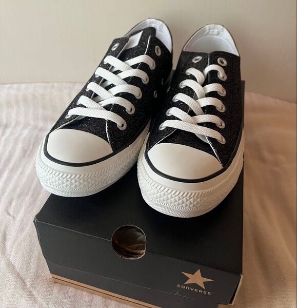 コンバース CONVERSE オールスター スニーカー グリッター 24cm