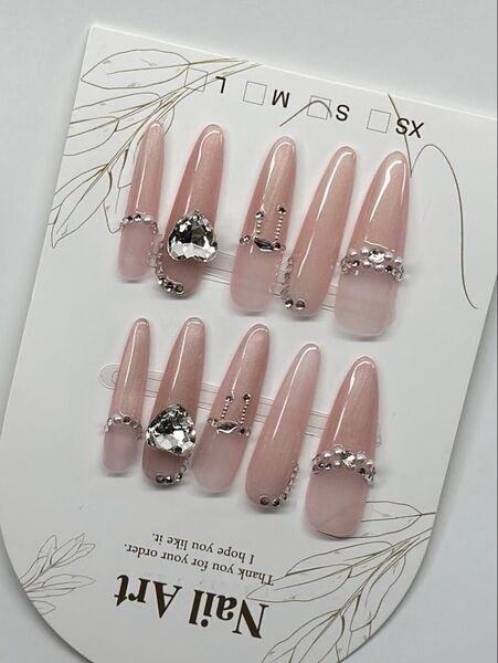 ネイルチップ 美爪セット付 ネイルシール ネイルパーツ ネイルアクセサリー