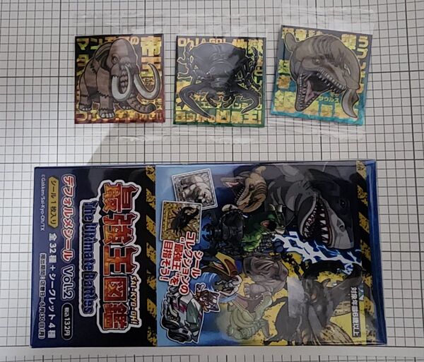 最強王図鑑 2弾未開封1箱とプロモーション3枚