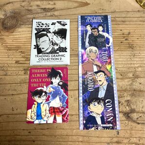 特典 2種セット 名探偵コナン 107巻 トレーディングカード & ホログラムステッカー コナン 蘭 青山剛昌