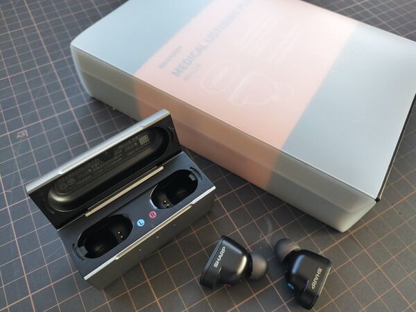 SHARPメディカルリスニングプラグ 耳あな型補聴器