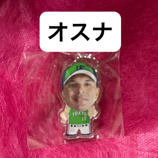 送料込み 東京ヤクルトスワローズ スワローズ選手アクリルキーホルダー オスナ ガチャガチャ