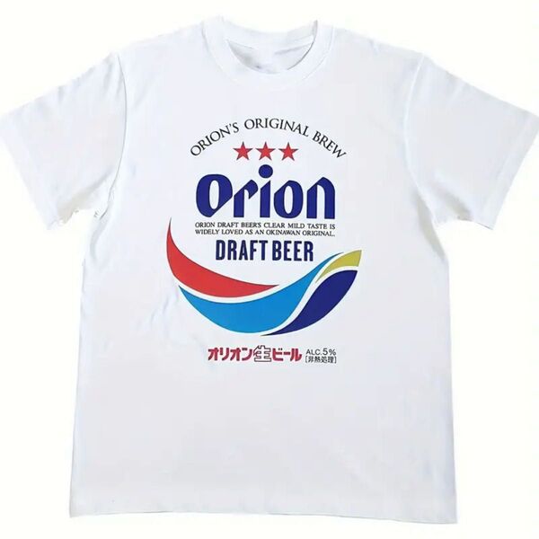 新品・未使用 グラフィックTシャツ L オリオンビール ユニセックス