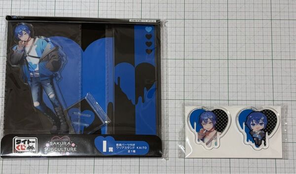 タイトーくじ 桜ミク SAKURA×SUBCULTURE I賞、J賞 KAITO 2点セット