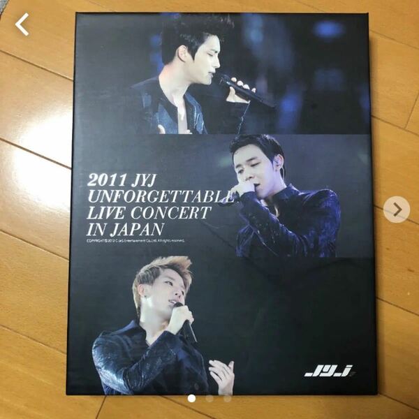JYJ UNFORGETTABLE LIVE 2011 DVD