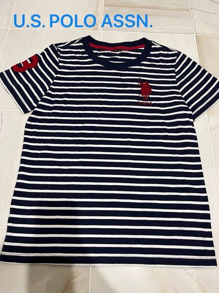 U.S. POLO ASSN. ボーダーTシャツ Lサイズ【美品】