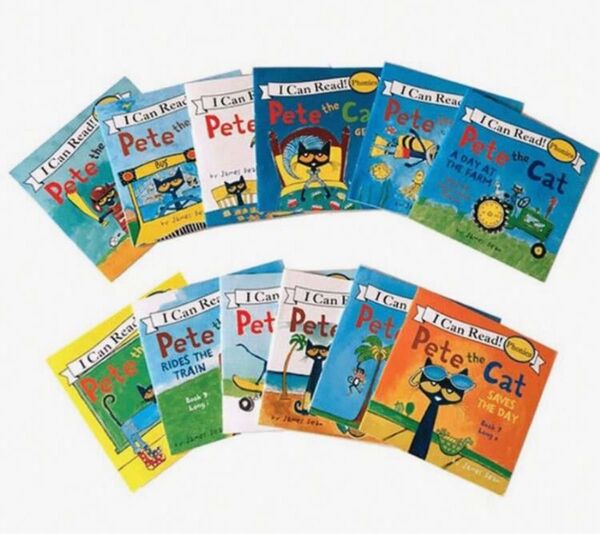 絵本 12冊I can read. Pete the cat. Phonics 多読 英語 絵本