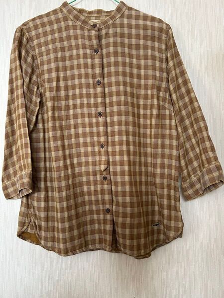 クロコダイル 七分袖ブラウス Lサイズ