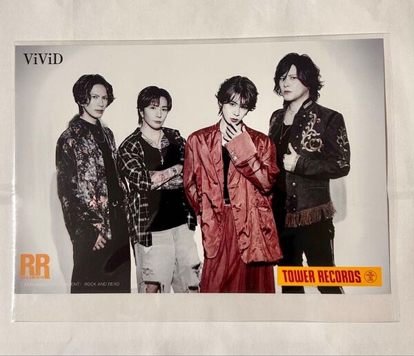 ViViD ポストカード タワレコ特典 ROCK AND READ118