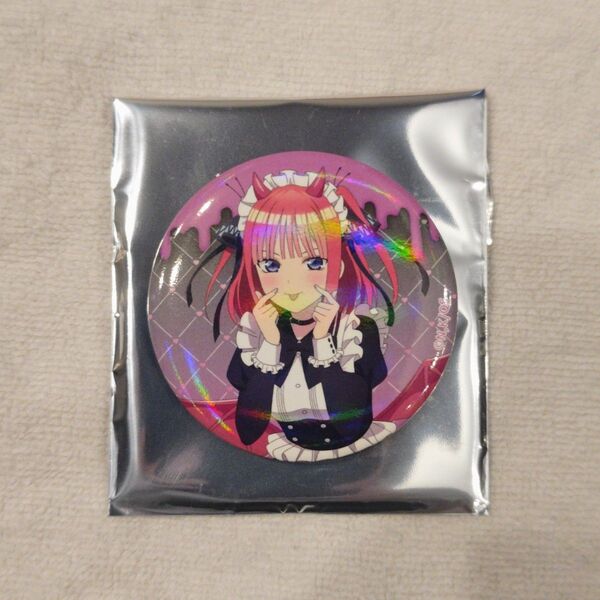 五等分の花嫁∽ 中野二乃 缶バッジ キャラバッジコレクション 小悪魔メイド