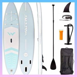 サップボード SUP スタンドアップ パドルボード 2人乗り 水色 初心者