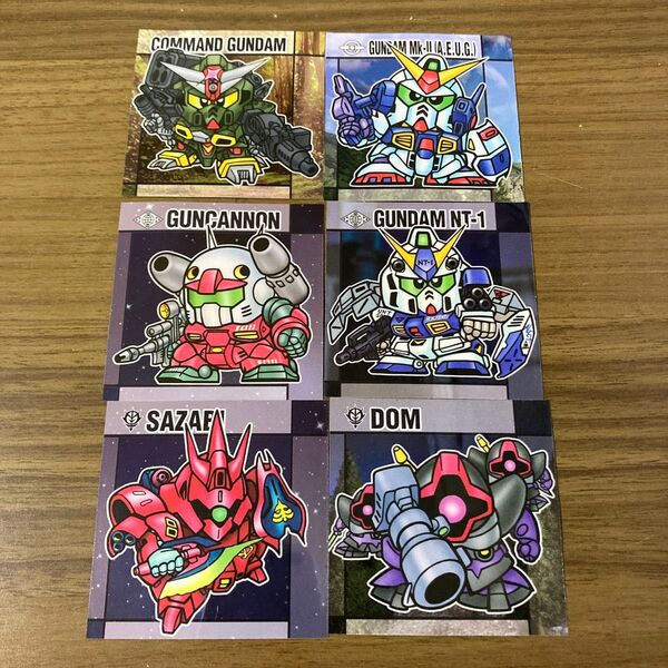 元祖SDガンダムスナック メタリックシール
