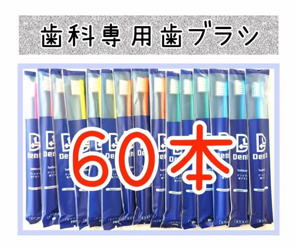 【新品未使用】歯科医院専用歯ブラシ60本