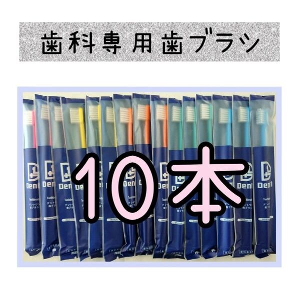 【新品未使用】歯科医院専用歯ブラシ10本