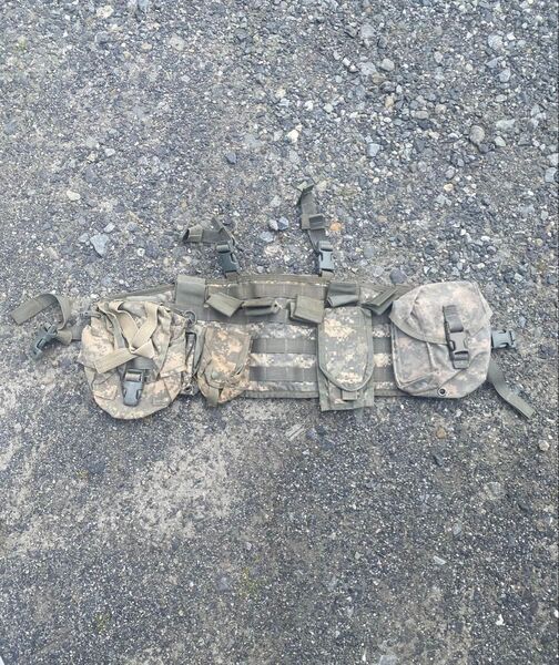 米軍実物 米軍放出品 TAP チェストリグ UCP ACU ARMY タクティカル アサルト パネル サバゲー ミリタリー